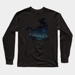 Cosmic Kitty Long Sleeve T-Shirt